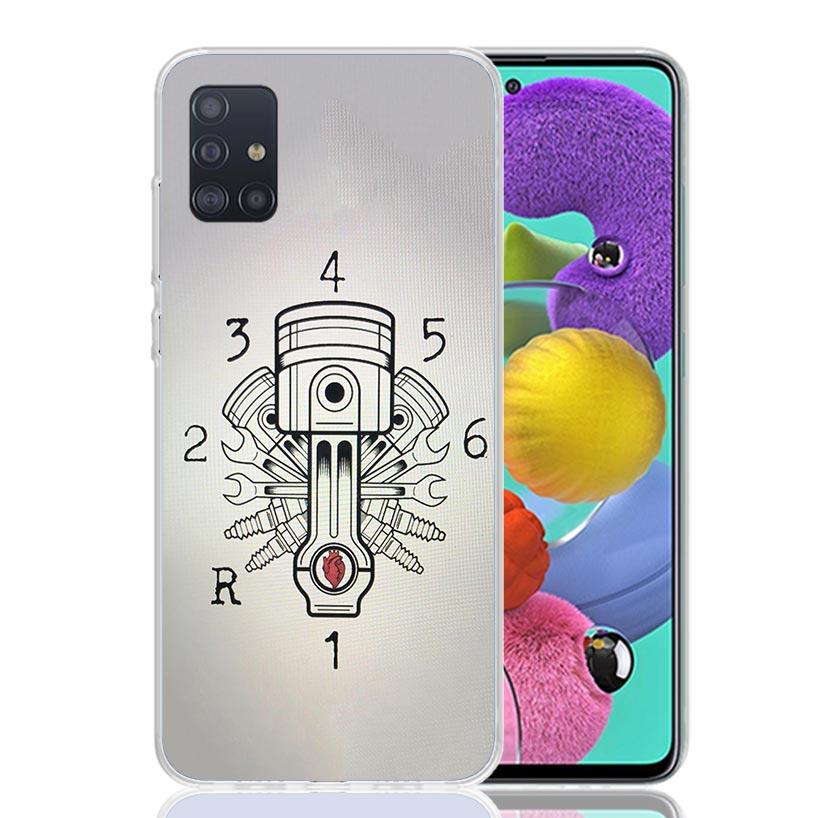 

1N23456 Cool Motorcycle Phone Case For Samsung Galaxy A52 A32 A22 A12 A02S A50S A30S A51 A31 AA71 Note 20 Ultra 10 S10 Plus Gala Samsung A12 5G