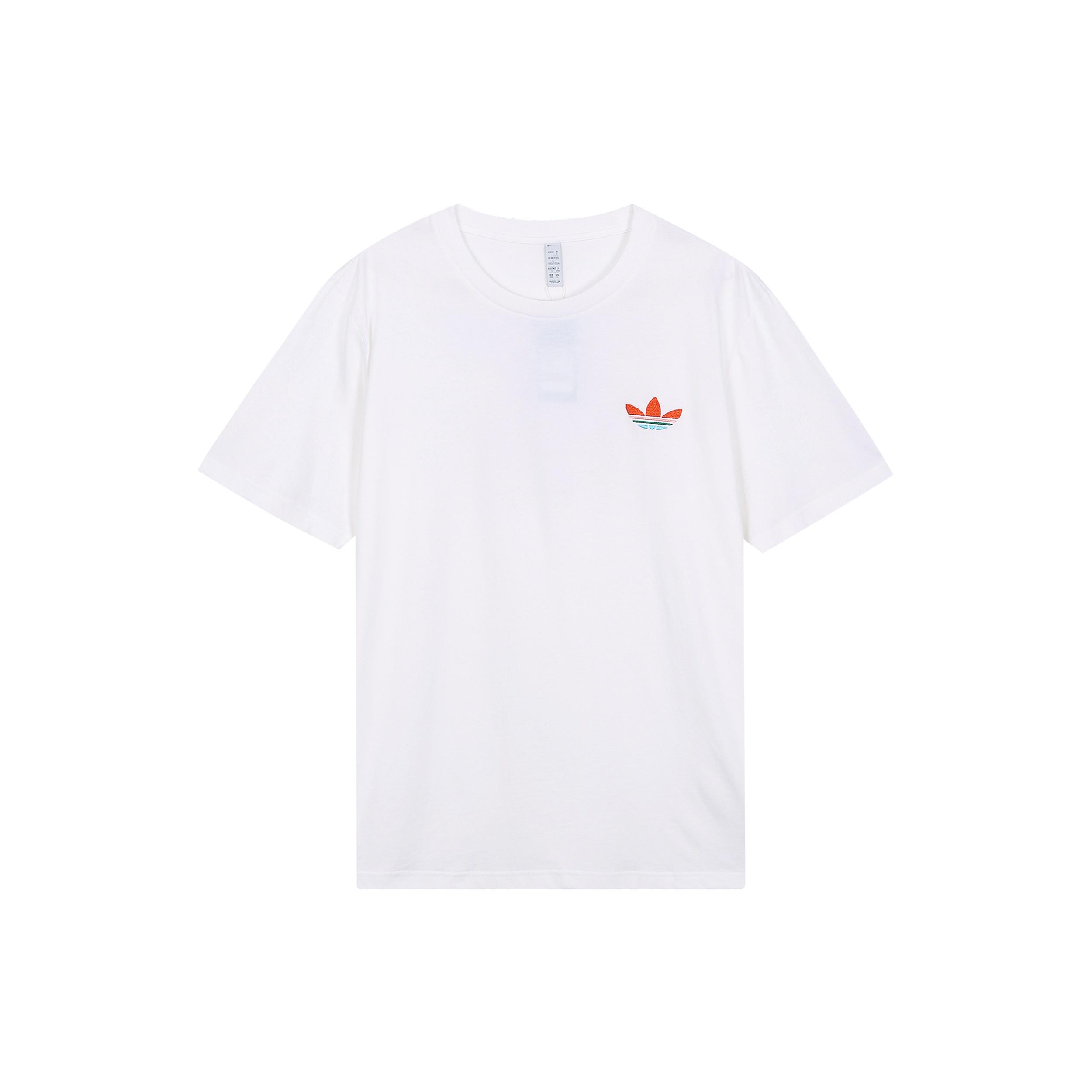 adidas originals Athleisure Casual Sports Short Sleeve White Men s GP4306 XL