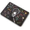 Coque de protection pour MacBook Air 15 Pouces - BOOLING - M4 M3 M2 - Ultra Slim - Antidérapante - Motif Science