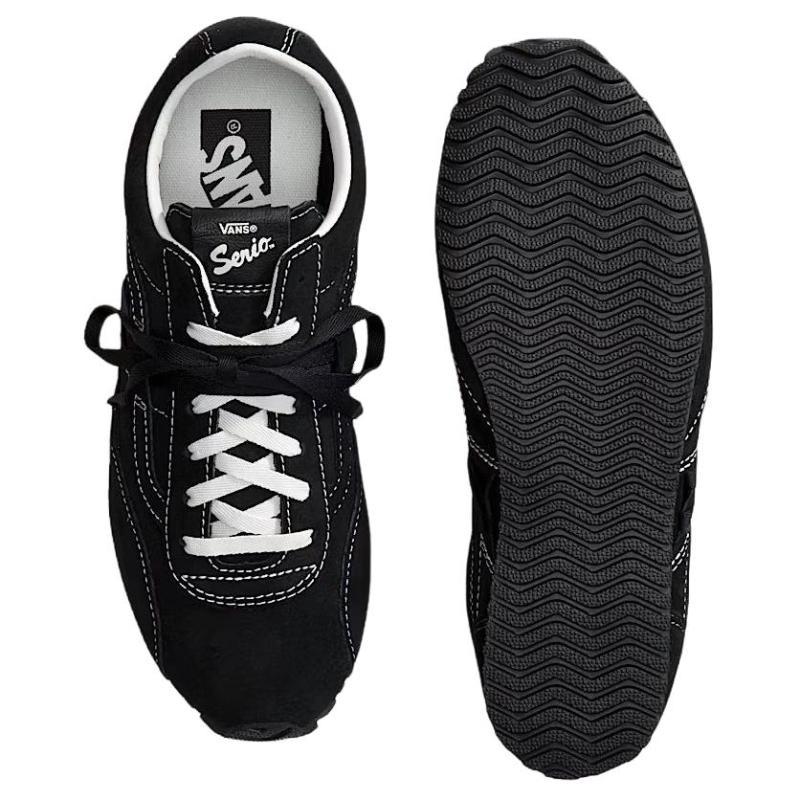 Vans Super Lowpro Low Top Training Shoes Unisex Black Sneakers VN000Z9RCJK