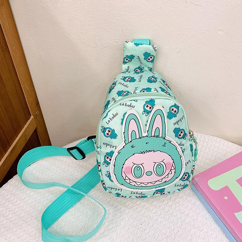 1Pc Casual Handbag Gifts For Boys Girls Children'S Chest Bags Monsters Doll Cute Shoulder Bag Portable Satchel