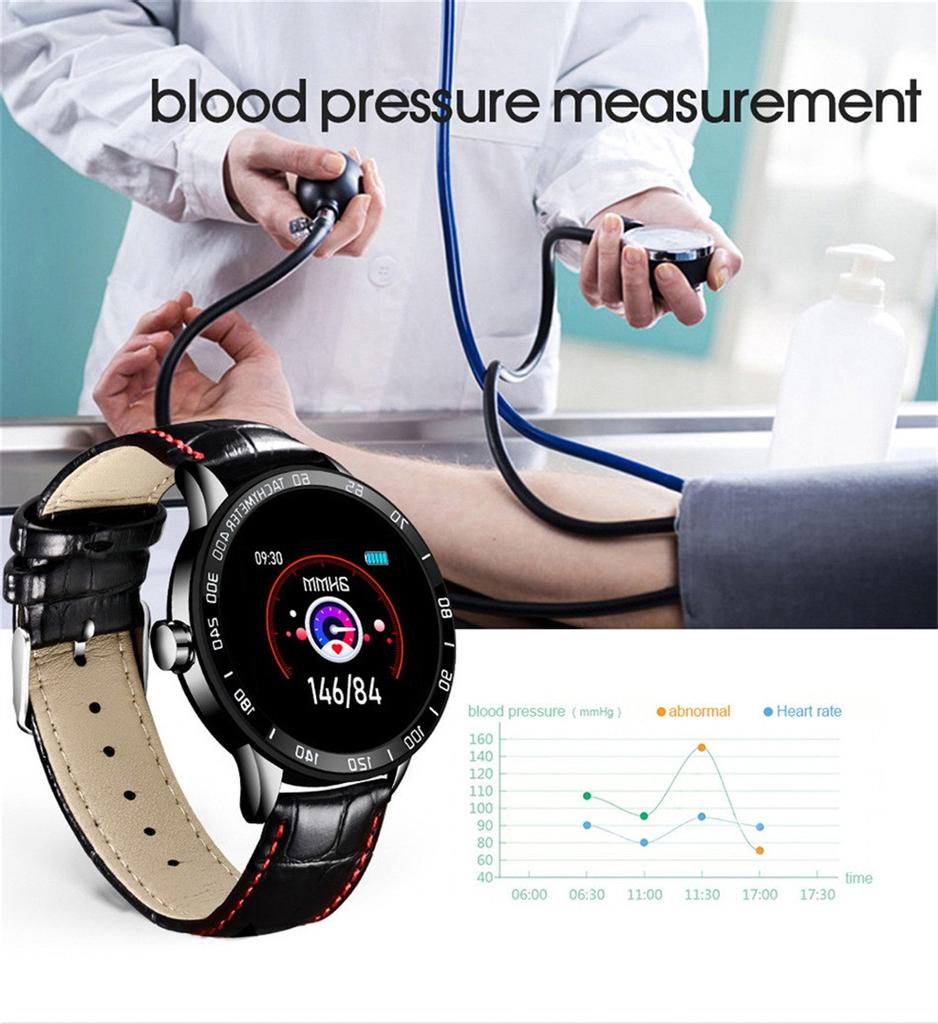 LIGE Smart Watch OLEDColor Screen Heart Rate Blood Pressure Sport