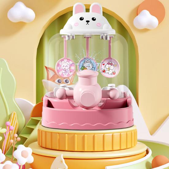 Yousheng Kids Target Water Shooter Toy Hand-eye Coordination Training Educational Toddlers Cartoon Rabbit Dinosaur Dog Interactive Water Sprayer Board