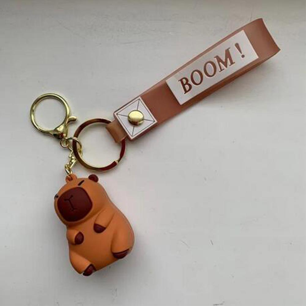 New Brown Capybara Keychain Toy Pendant Decoration For Bags, Purses
