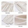 Jeanswest Men's Tencel Linen Loose Straight Casual Pants
