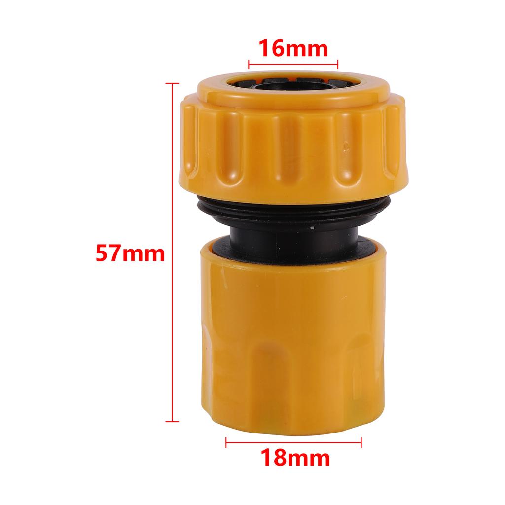 Garden Hose Quick Connector 1/2 3/4 1 Inch Pipe Coupler Stop Water Connector Repair Joint Drip Irrigation System 32/20/16mm Hose