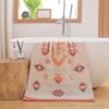 China Colored Jacquard Pure Cotton Four-Layer Gauze Bath Towel Men Women Extra-Large Adult Beach Towel Soft Absorbent