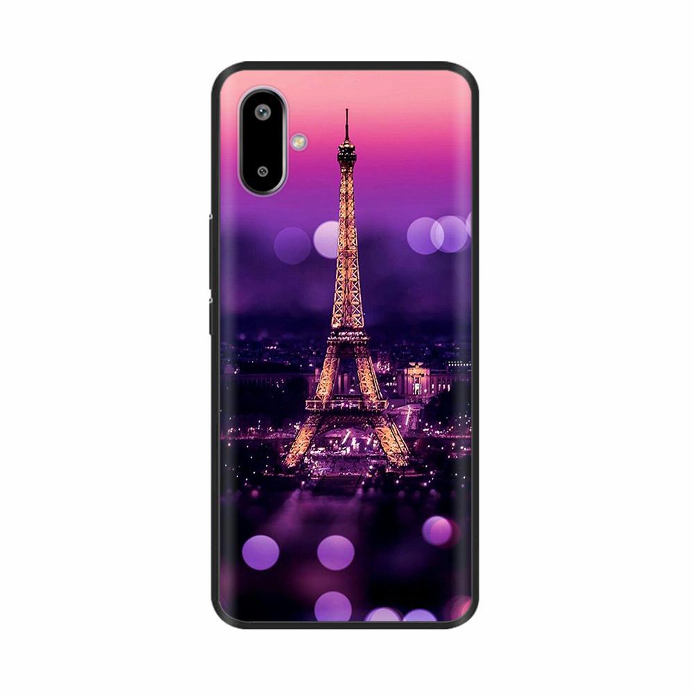 For Samsung Galaxy F06 Case M06 Flower Soft Silicone Back Cover For Samsung M06 Case Phone Cover Shockproof Bumper Fundas Shells
