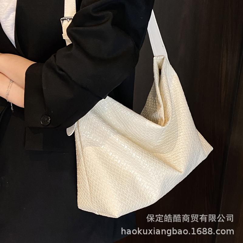 Tote bag women's large capacity 2025 new casual simple versatile shoulder bag high-end casual work commuter bag