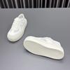 Leather Two Wear White Shoes Women's Spring New Round Head Platform Fashion Versatile Casual Sports Shoes