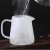 Heat-resisting Clear Glass Tea Pot Fair Cup Cha Hai,handmade  Kung Fu Tea Cups Teaset Gongdao Points of Tea Ware with Handle