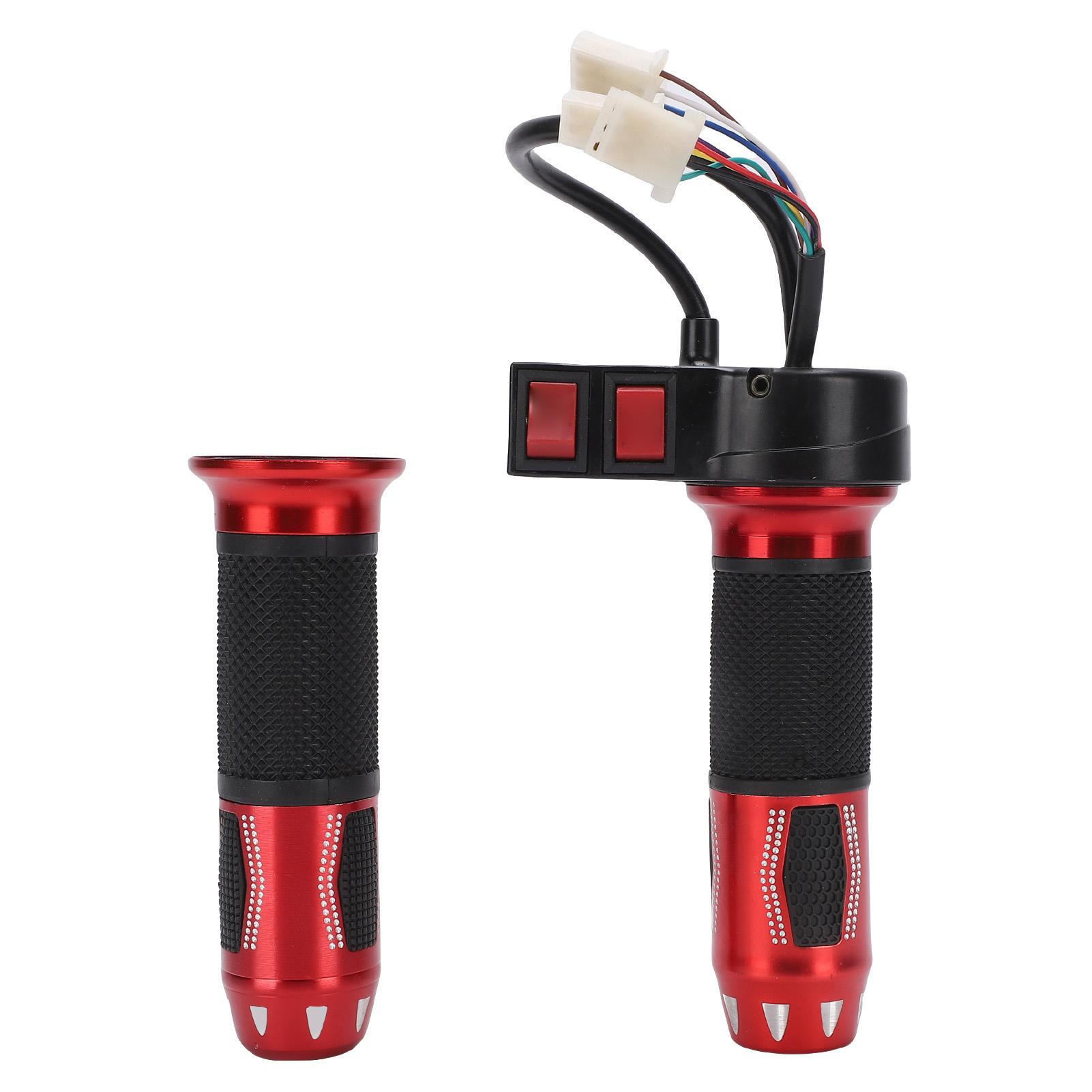 Igeteck Electric Scooter Speed Throttle Grip Comfortable Non Slip Electric Scooter Throttle Accelerator Grip