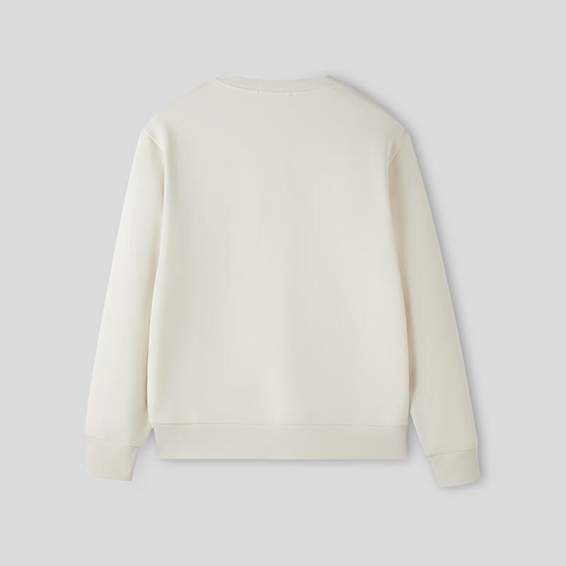 HLA Men's Soft Round Neck Long Sleeve Sweatshirt