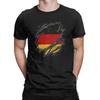 GerUnisexy Flag Deutschland Football Printed T Shirts Unisex WoUnisex 100 Cotton Tee Shirt Clothing