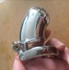Dispositivo di castità maschile Stealth Lock in acciaio inossidabile, gabbia per il pene, blocco del pene, anello per il pene, cintura di castità S043