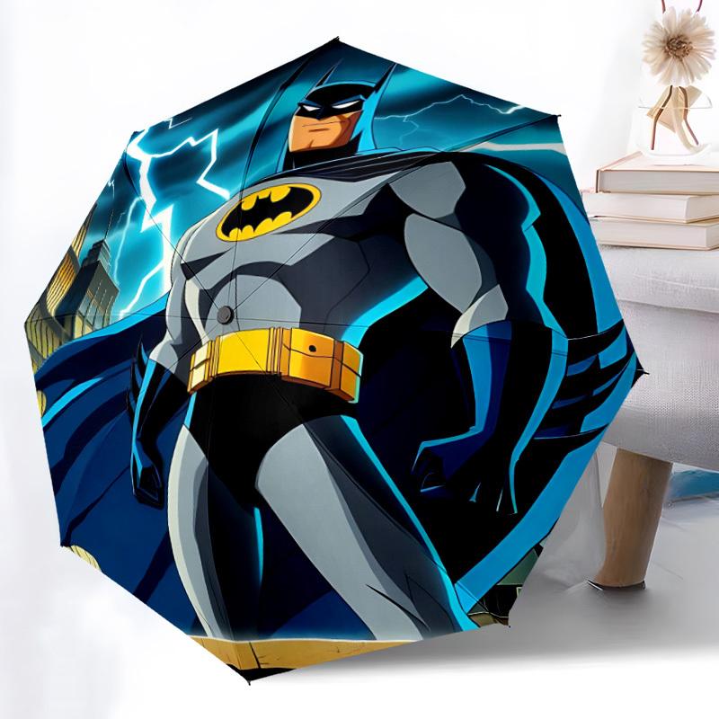 

1pc Batman Automatic Open/Close Umbrella, Christmas Gift for Men Women, Daily Travel Outdoor Use yy251101227