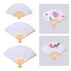 Bamboo Folding Fan, Chinese Hand Fan for DIY Decoration, Wedding, Dance Party, Summer