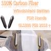 Carbon Fiber Windshield Decorative Pillar Cover Finish Suitable for Honda Golden Wing GL1800 F6B 18+ Modification