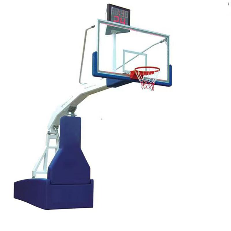 Laicai Manual Hydraulic Outdoor Basketball Hoop