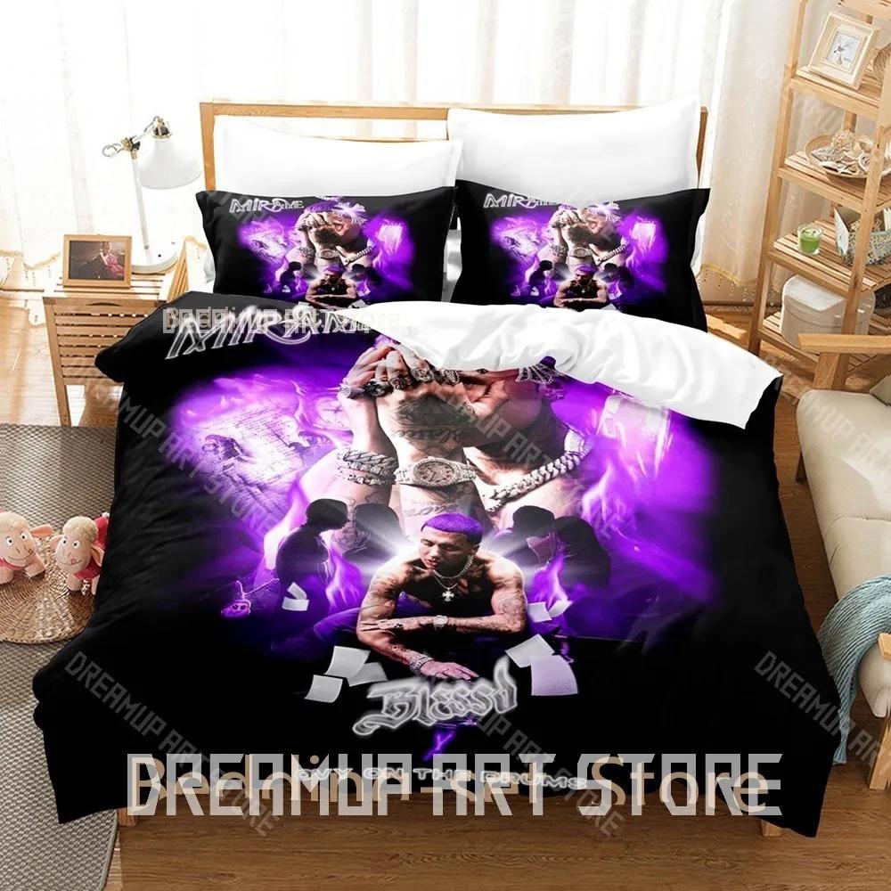 3D Print Blessd Cartoon Bedding Set Single Twin Full Queen King Size Bed Set Adult Bedroom Duvetcover Sets Anime Bed Sheet Set