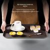 Rectangular Wooden Serving Trays for Hotel Use
