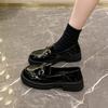 New Soft-soled Student Casual Loafers for Women's Leather Shoes