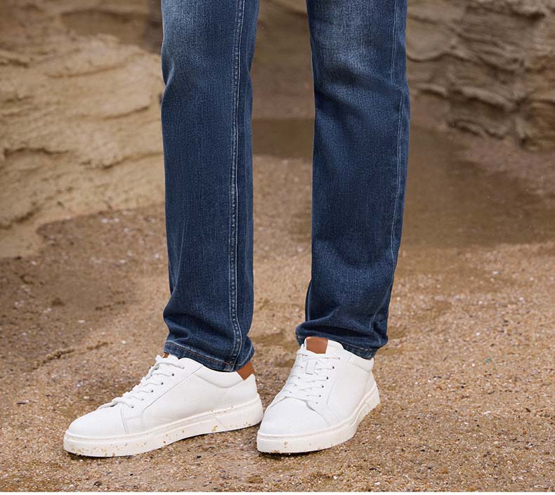[Including Wool] Langdeng Men's Thick Jeans 2025 Spring Matte Skin Friendly Versatile Wear Resistant Pants