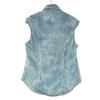 Unbenutzt Levi's French Sleeve Denim Weste XS blau Damen Gebraucht