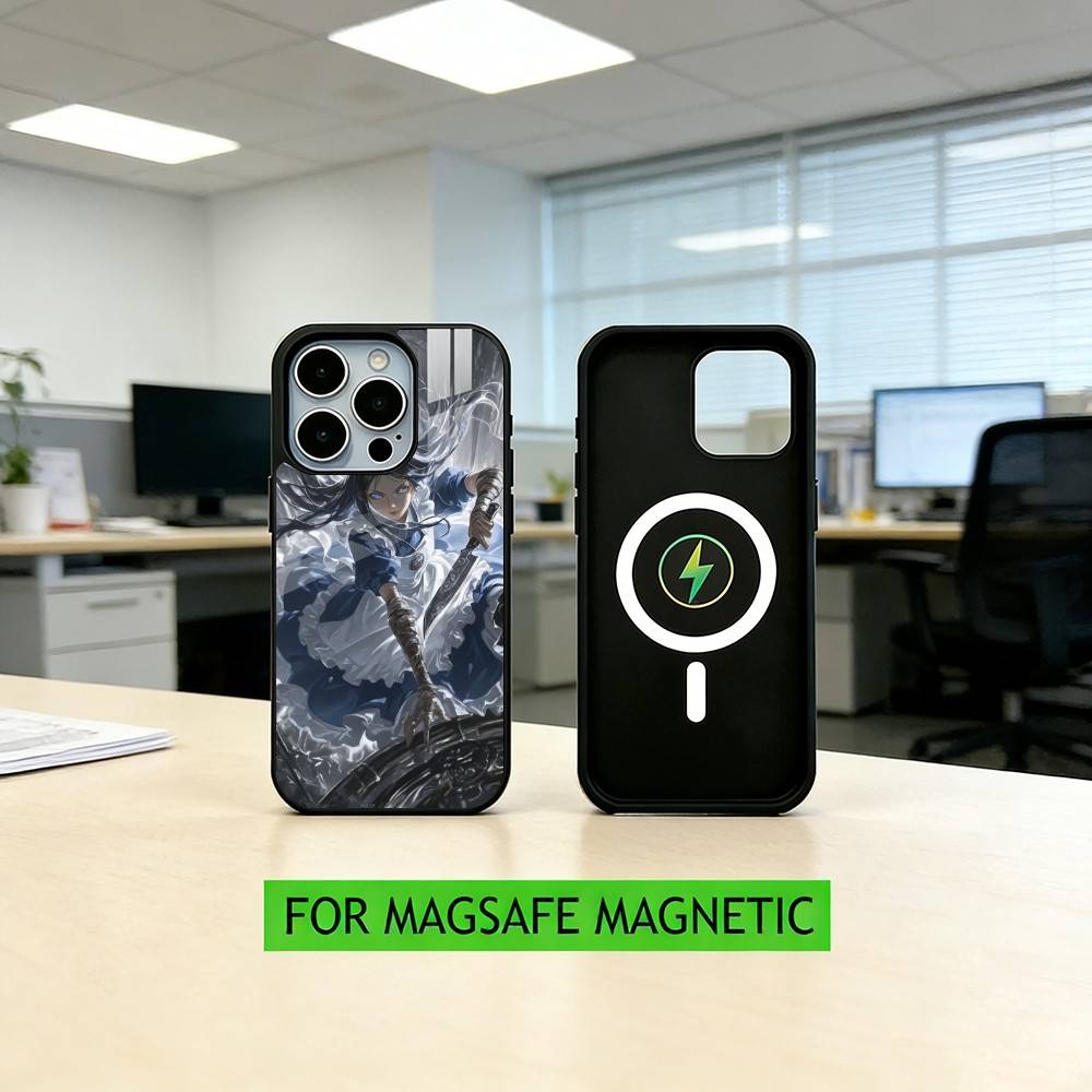A-Alice M-Madness R-Returns  Phone Case For iPhone17,16,15,14,13,12,11 Plus,Pro Magnetic with Magsafe Wireless Charging
