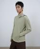 MICHIKO LONDON SPORTS Waffle Hoodie Long Sleeve Sage Green