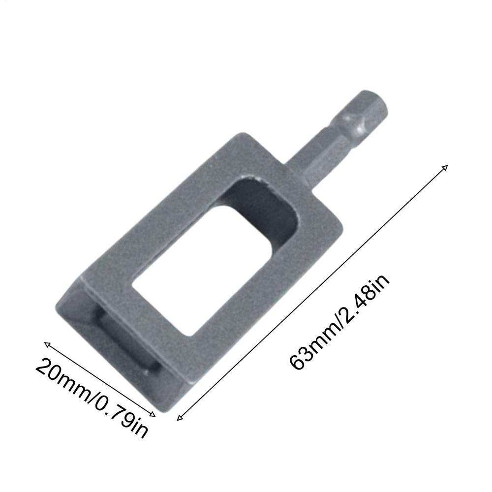 Multifunctional Hex Shank Quick Twisting Handheld Wire Twister Fence Tool for Home Garage Workshop Industrial Security Electric