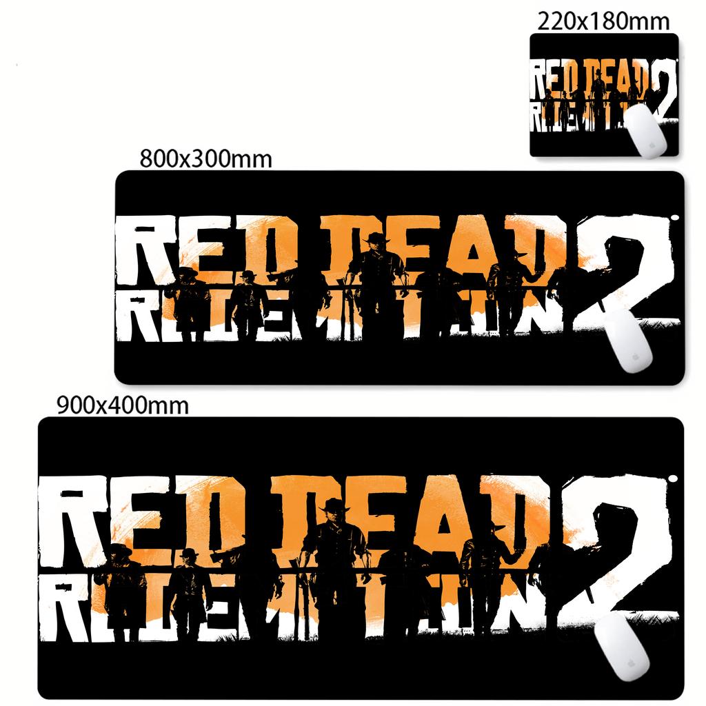 Large Gaming Red Dead Redemption  Mouse Pad Pc Gamer Keyboard  Desk Mat Anime Mausepad Computer Accessories Lockrand Mousepad