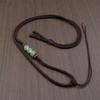 Handwoven Dongling Jade Pendant Lanyard: Thousand Li of Mountains and Rivers Outdoor Sports Necklace