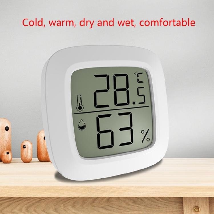 Magnetic Digital Thermometer Hygrometer Universal for Car Indoor Home Office