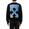Off-White Marker Arrow Long Sleeve Sweatshirt Men Sweatshirt Black OMBA035E20FLE0021045