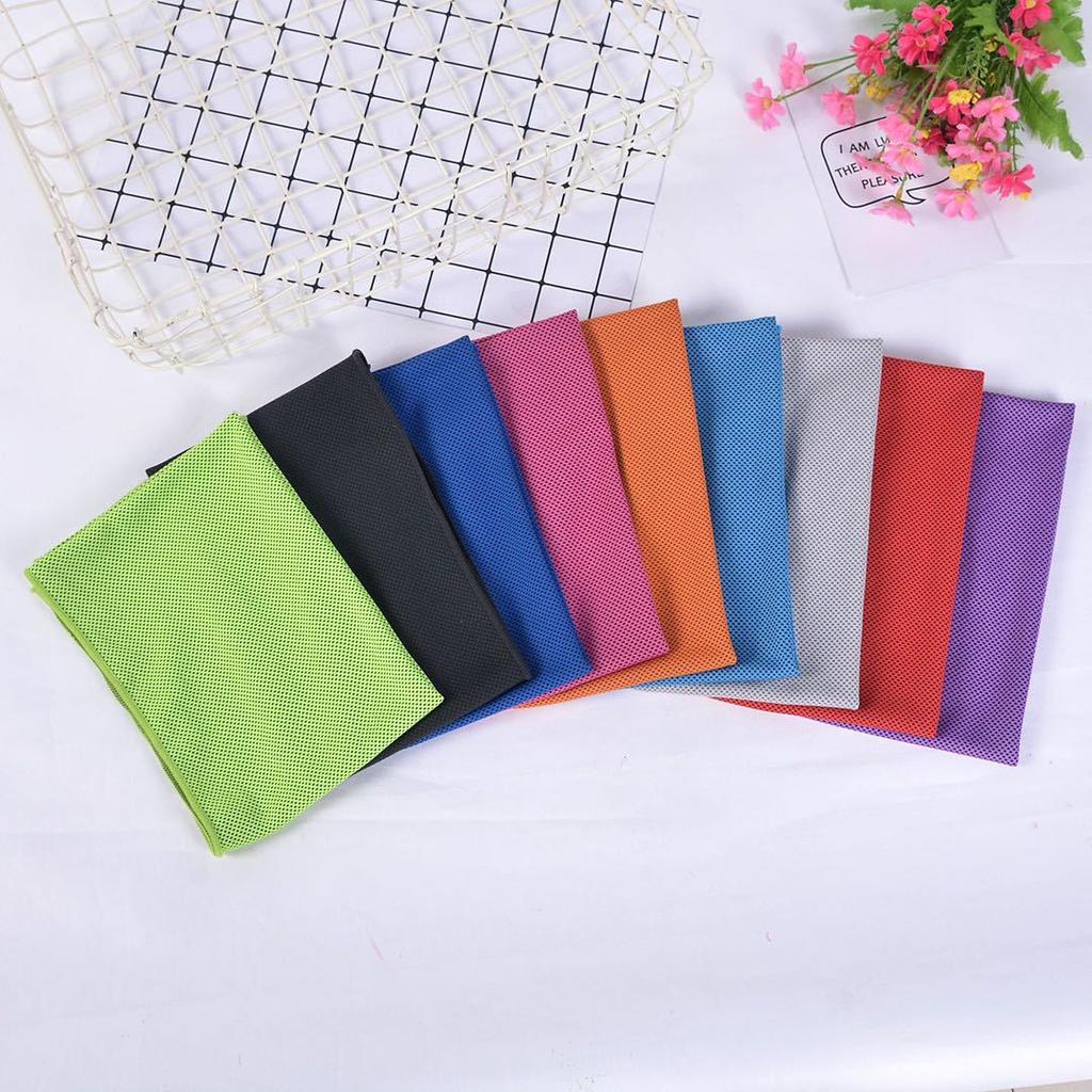 Outdoor Microfiber Quick Drying Cooling Ice Towel Camping Fitness Sports Towel Swimming Yoga Beach Cooling Towel