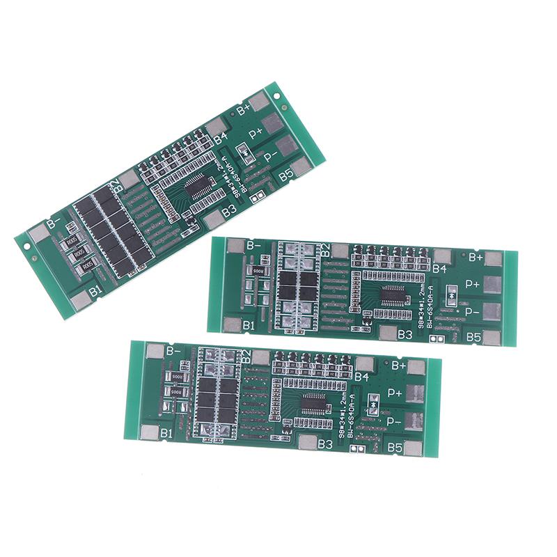 6S 10A 20A 40A 24V 18650 Li-Ion Lithium Battery Protect Board Solar Lighting Bms Pcb With Balanced Power Tool For Ebike Scooter