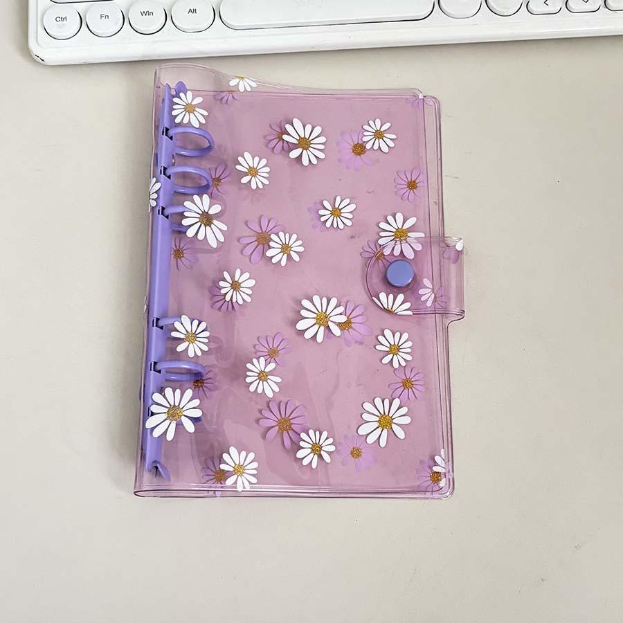 A5 A6 Daisy Binder Photo Card Collection Book Postcard Organizer Diary Notebook School Stationery