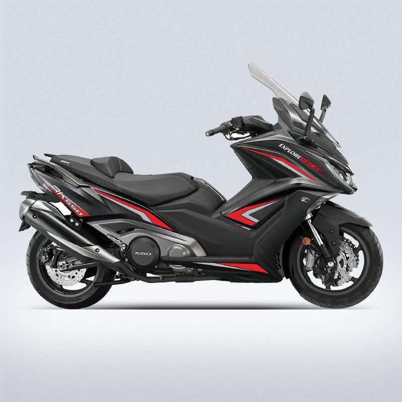 Used For KYMCO AK550 Motorcyle Pattern Fairing Stickers Kits Pasted On Body Paint Parts Area Accessories Decoration Stickers