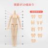 Icy Fortune Days 1/6 BJD Doll with 19 Improved Joints, 4 Eye Colors, Articulated Toy