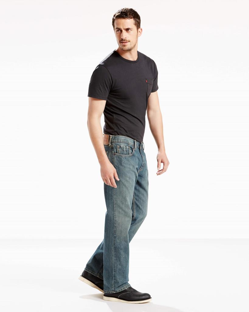 Levi's 559(TM) Entspannte Straight Fit Jeans Herren W28 L32 00559-0733 dunkler Waschung