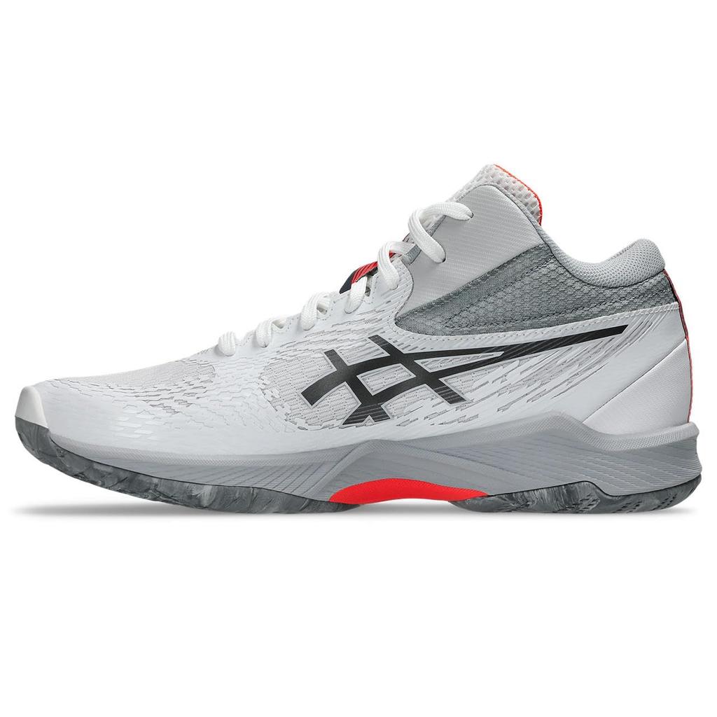 Volleyball Shoes FF MT 4 1053A064 Unisex 102 Cm 2E [Asics] V-SWIFT (White/Gunmetal) 27.5