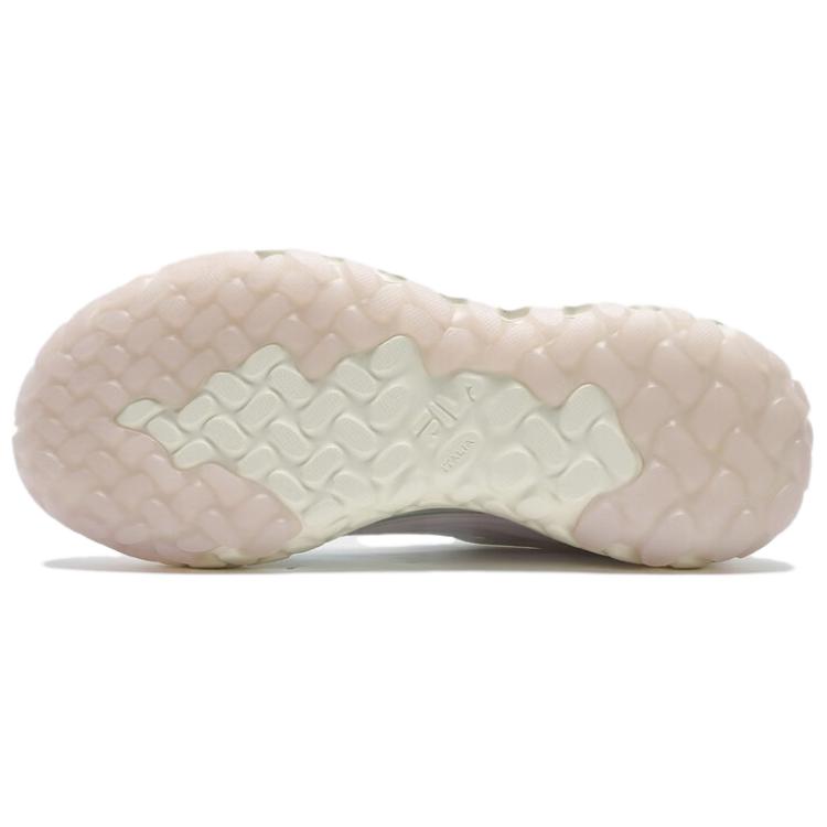 FILA Gara 2 Comfortable Versatile Durable Low-Top Casual Running Shoes Women sneaker White Fog-Gray Pink F12W433201FSN