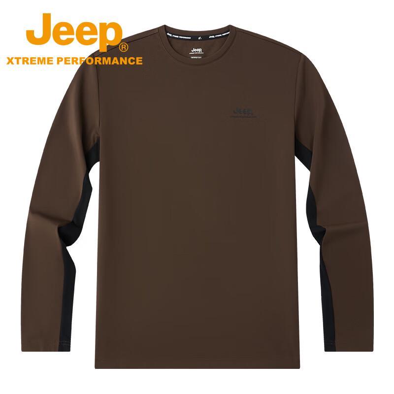 Jeep Men s Outdoor Breathable Long Sleeve Quick-Dry Shirt 3XL