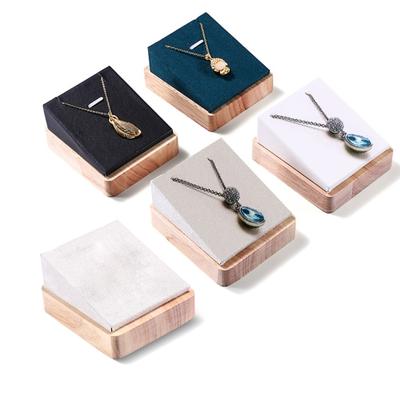 Elegant Wood Necklace Display Stand Jewelry Pendant Storage Organizer for Home Bedroom Fashionable Accessories Holder