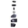 Baificar Brandneues Luftfilter-Trockenreinigungsgehäuse Ansaugrohrschlauch 1436G6 für Peugeot 307 206 C2 207 408 Citroen Sega Picasso 1.6