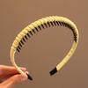Korean Kids' Anti-slip Hair Tamer Headband with Teeth - Cute Flyaway Hair Accessory