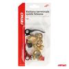 Brass Universal Battery Clamps with Mounting Key Amio-04059