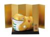 Decor Corporation Zodiac Ornament, Gold Snake, DK-47026