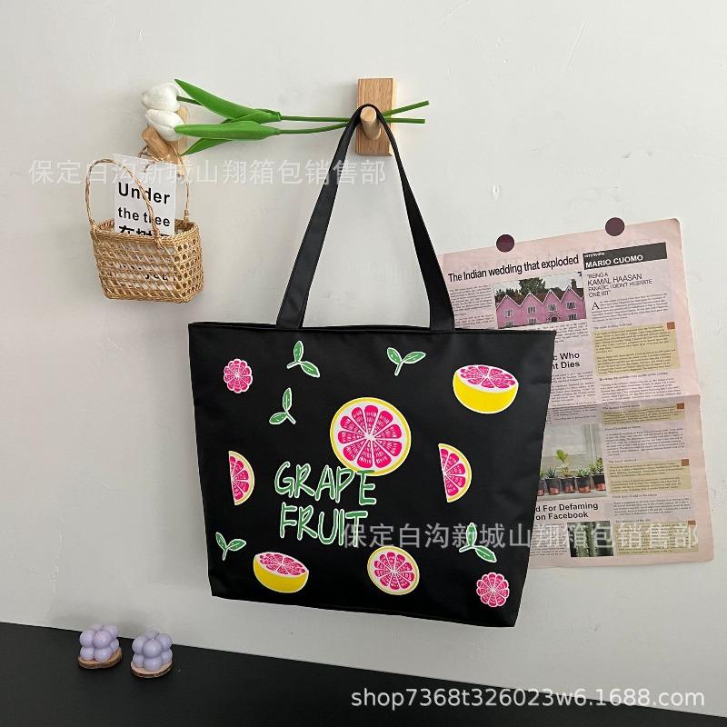 Shoulder Bag Women's Canvas Bag Large Capacity Work Commuter Women's Bag Portable Tote Bag Nanfeng Bag
